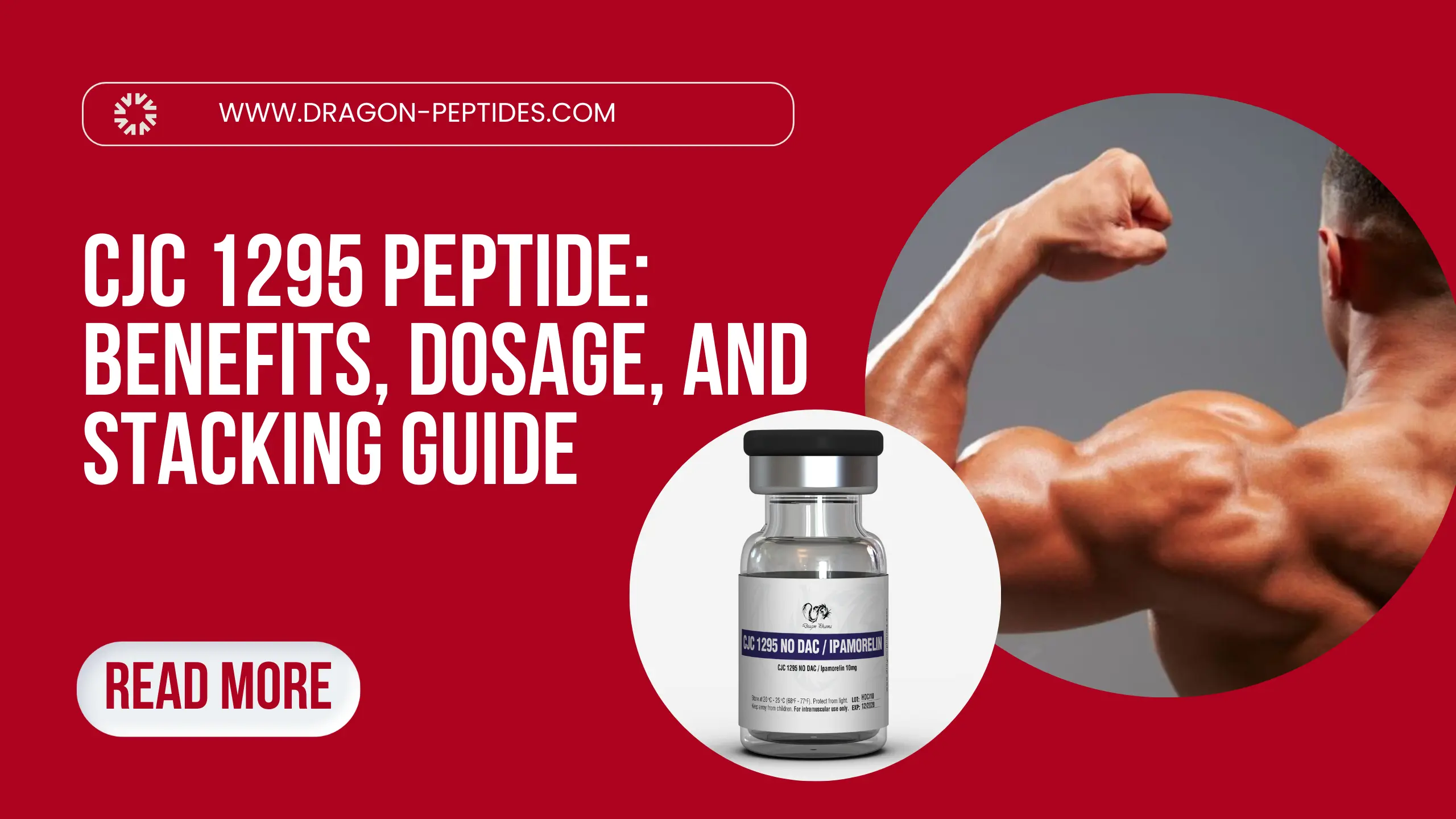 CJC 1295 Peptide: Benefits, Dosage, and Stacking Guide for Muscle Growth & Anti-Aging