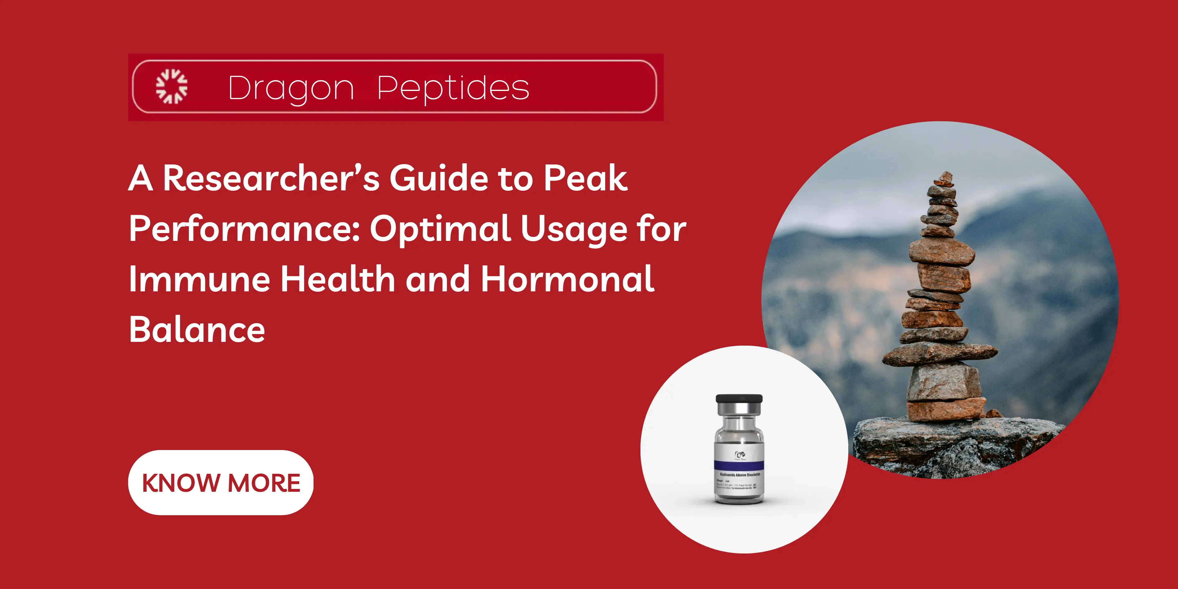 A Researcher’s Guide to Peak Performance: Optimal Usage for Immune Health and Hormonal Balance