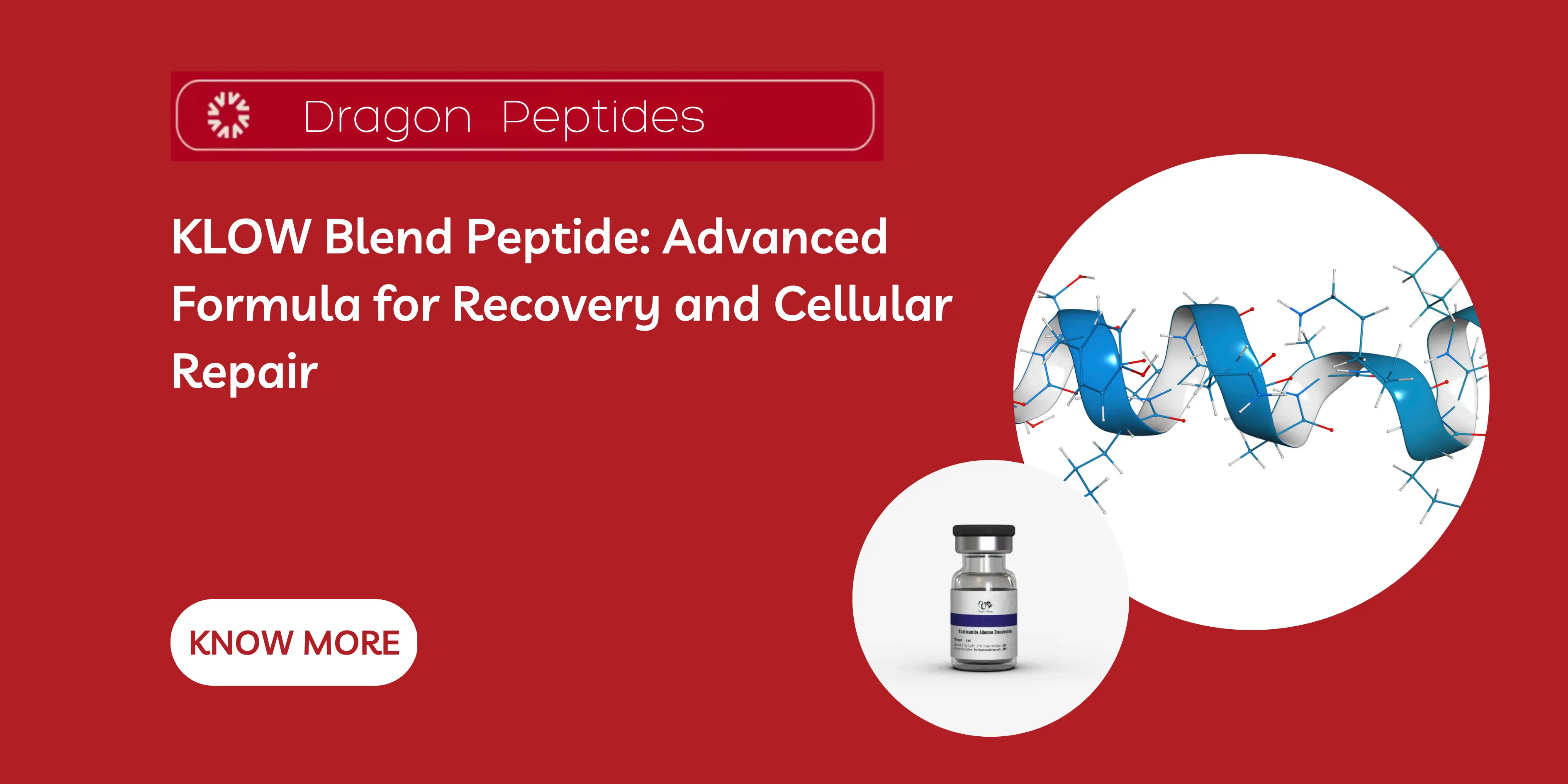 KLOW Blend Peptide: Advanced Formula for Recovery and Cellular Repair