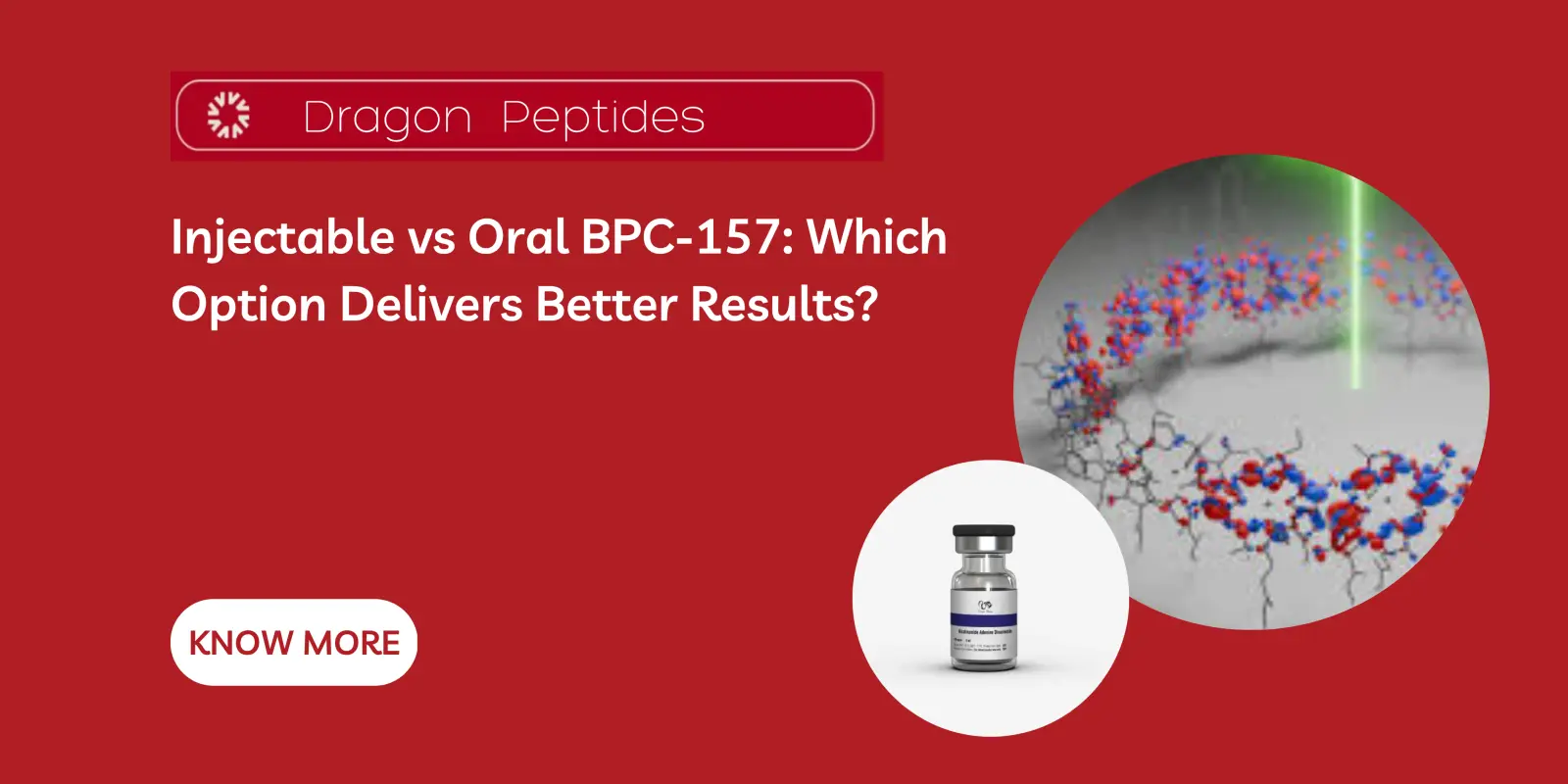 Injectable vs Oral BPC-157: Which Option Delivers Better Results?