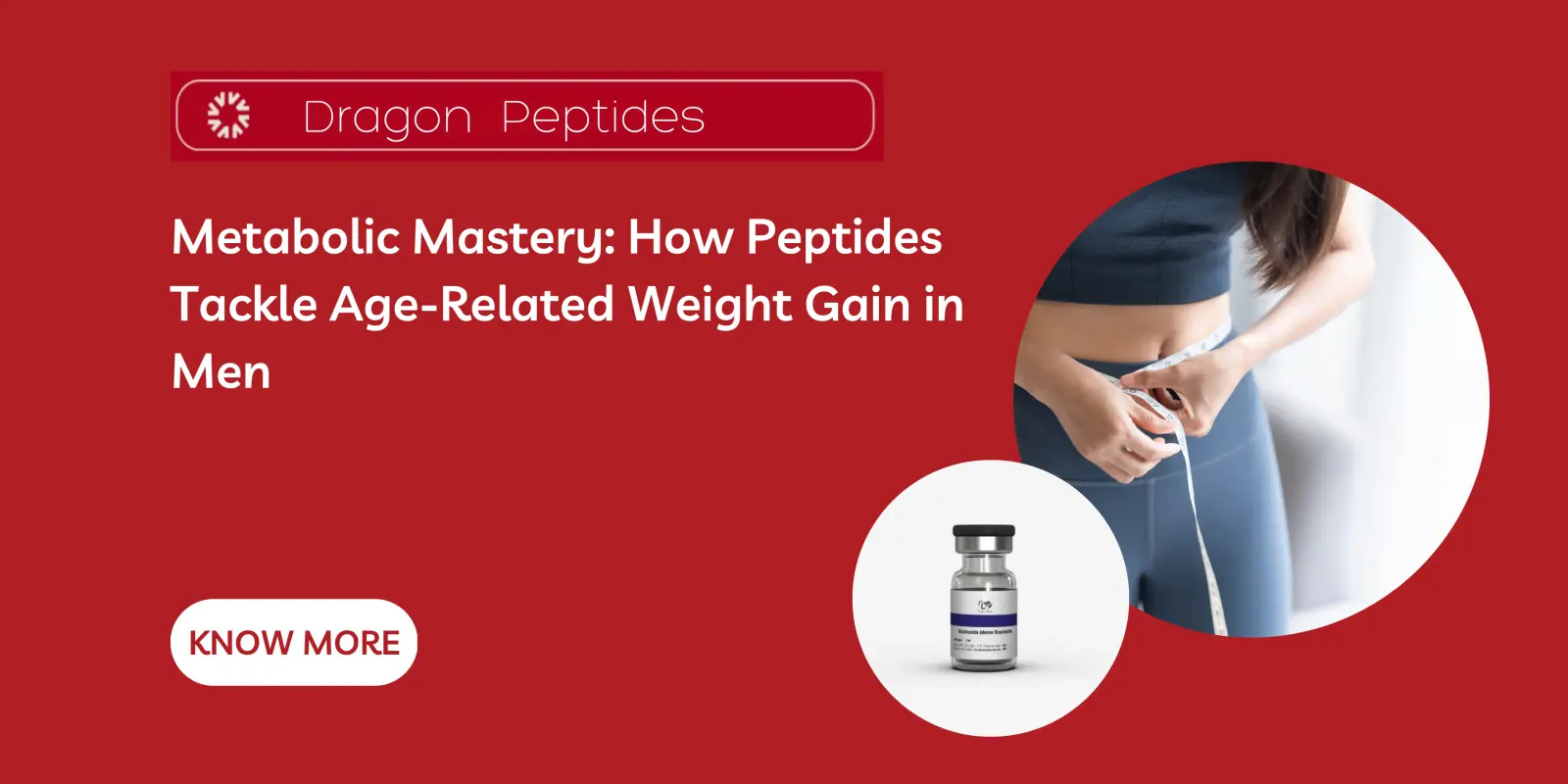 Metabolic Mastery: How Peptides Tackle Age-Related Weight Gain in Men