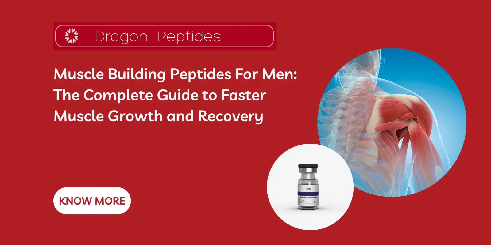 Muscle Building Peptides For Men: The Complete Guide to Faster Muscle Growth and Recovery