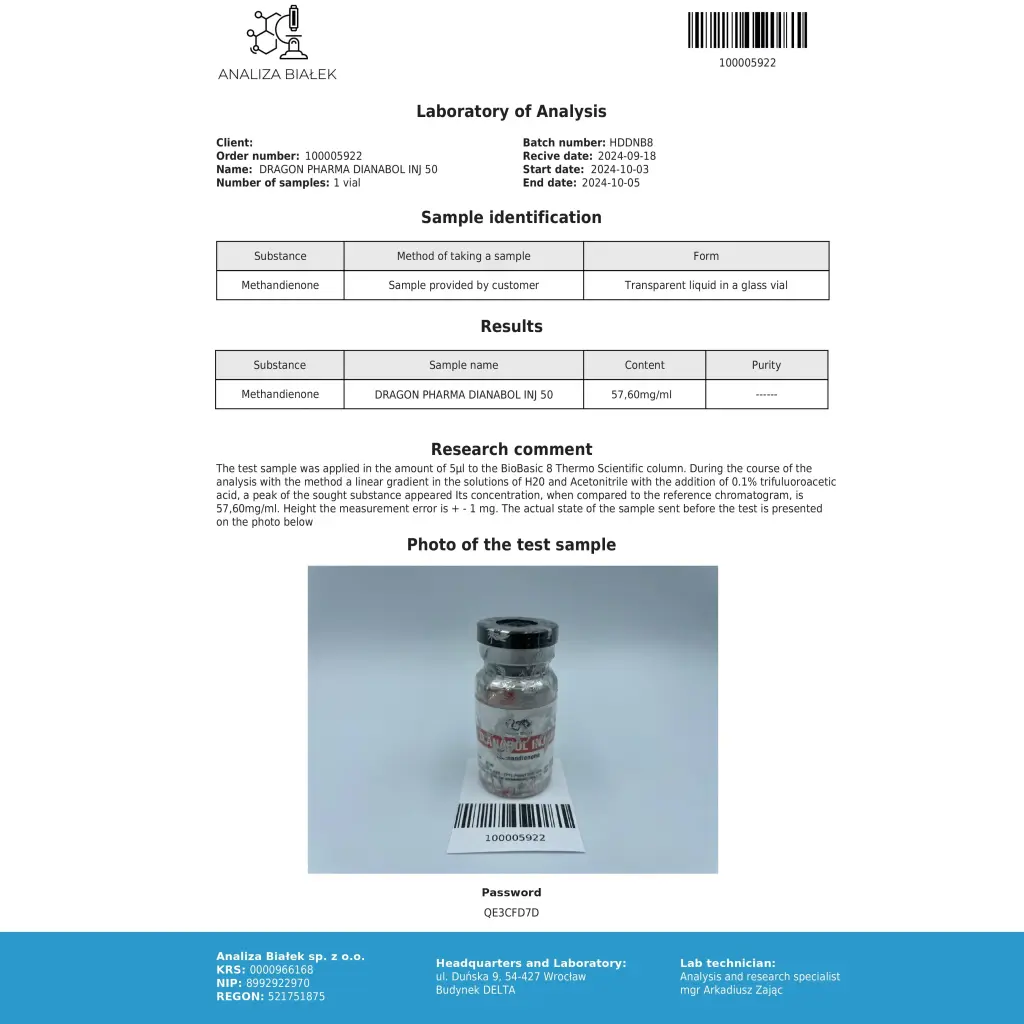 DIANABOL INJ 50mg DIANABOL INJ 50mg