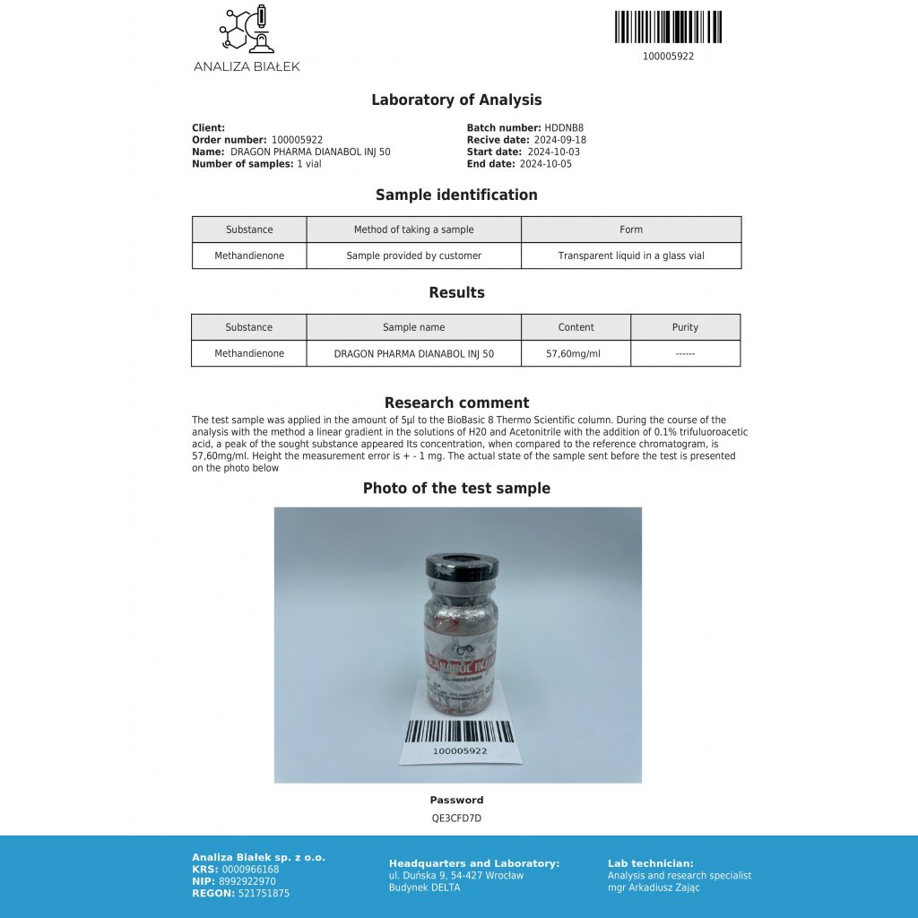 DIANABOL INJ 50mg DIANABOL INJ 50mg