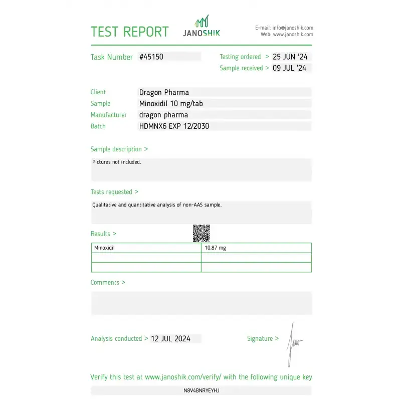 MINOXIDIL 10mg    