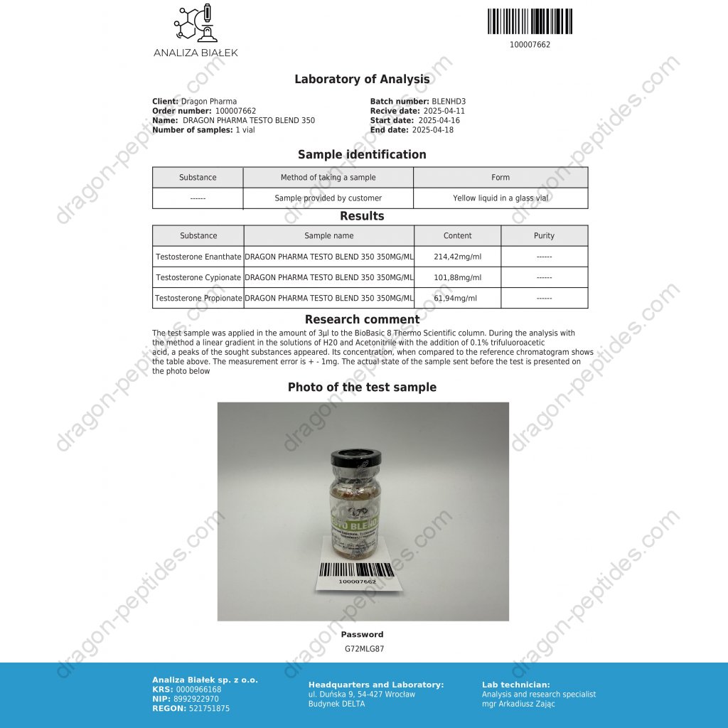 TESTO BLEND 350 TESTO BLEND 350