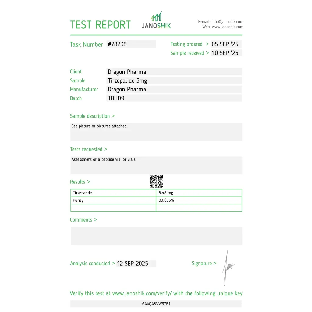 TIRZE-PEP 5mg TIRZE-PEP 5mg