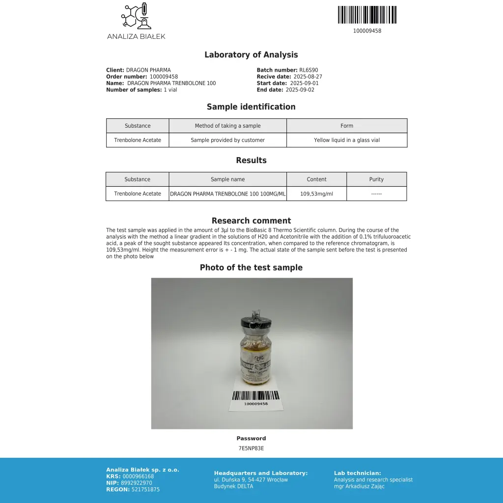 TRENBOLONE 100 TRENBOLONE 100