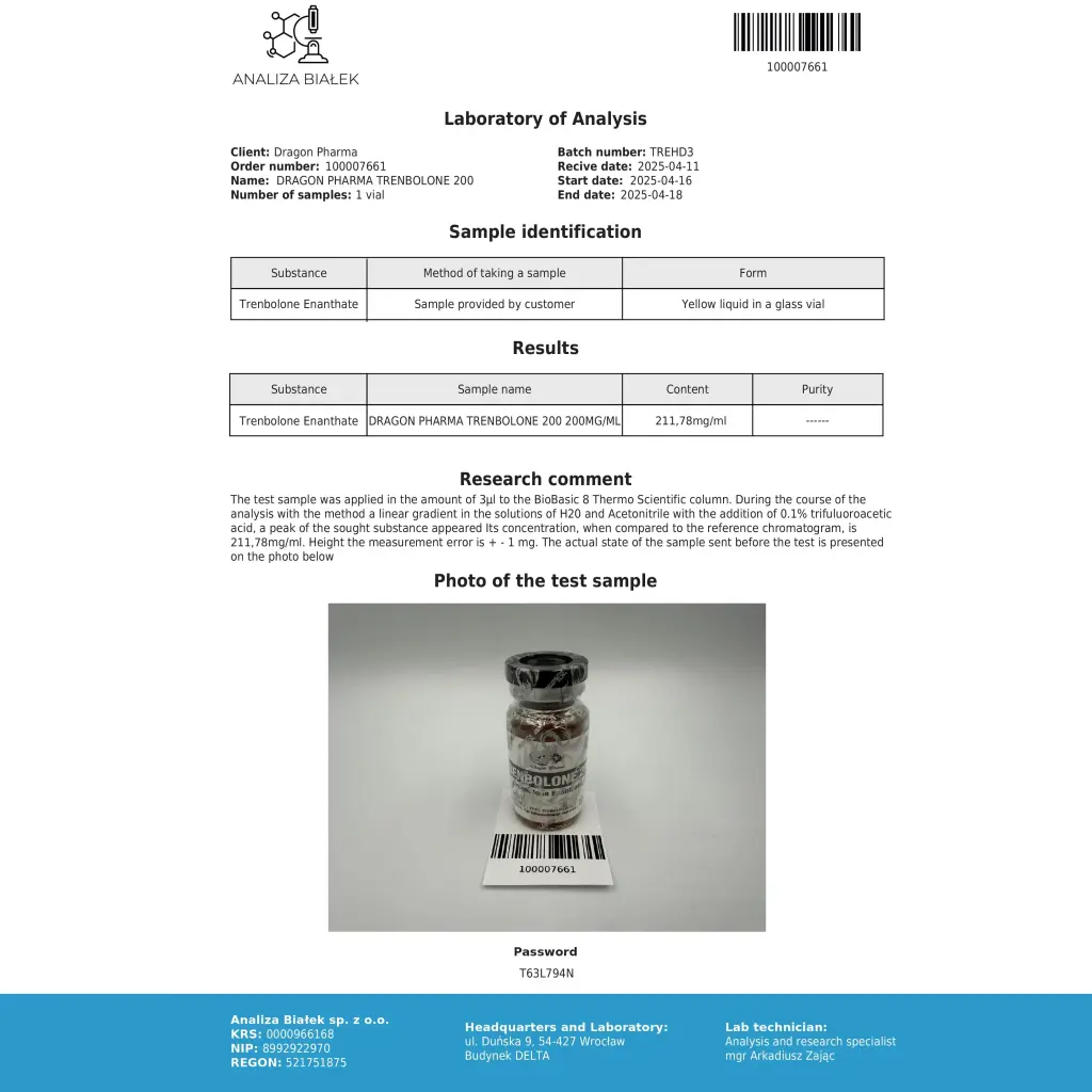 TRENBOLONE 200 TRENBOLONE 200