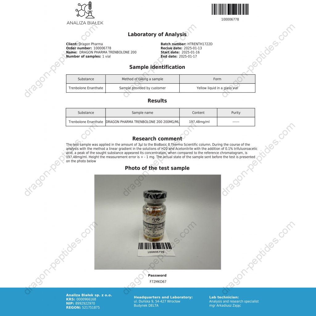 TRENBOLONE 200 TRENBOLONE 200
