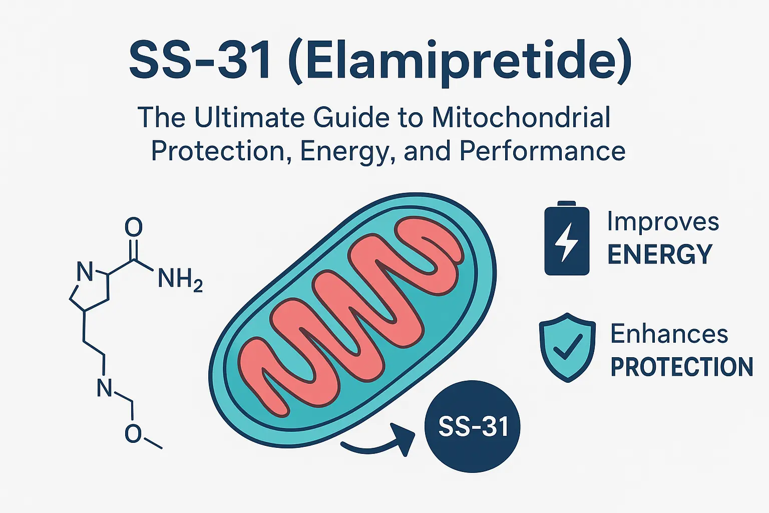 SS-31 Peptide (Elamipretide): The Ultimate Guide to Mitochondrial Protection, Energy, and Performance