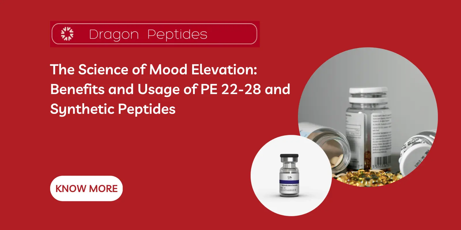 The Science of Mood Elevation: Benefits and Usage of PE 22-28 and Synthetic Peptides